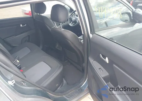 2015 Kia Sportage Lx из США, поврежденный, VIN KNDPB3AC9F7737796